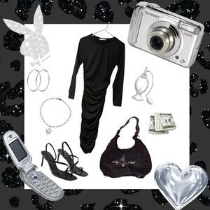 MK Boutique Black Long Sleeve Dress